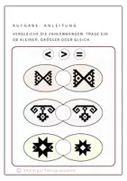 Vorschau - Arbeitsblätter - Größen vergleichen->größer, kleiner oder gleich? - Seite 3