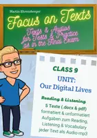 Vorschau - Arbeitsblätter - FOCUS ON TEXTS: 9. Klasse - Our Digital Lives - Deckblatt