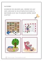 Vorschau - Arbeitsblätter - Vorne oder hinten? Bestimme die Position - Seite 3