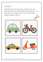 Vorschau - Arbeitsblätter - Rechts oder links? Finde die richtige Position - Seite 2