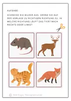 Vorschau - Arbeitsblätter - Rechts oder links? Bestimme die Position - Seite 2