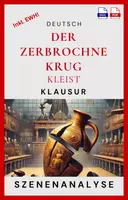 Vorschau - Arbeitsblätter - Klausur - Der zerbrochne Krug - 12. Auftritt - Heinrich von Kleist - Oberstufe Q1 oder Q2 - Deckblatt
