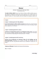 Vorschau - Arbeitsblätter - Klausur - Der zerbrochne Krug - 12. Auftritt - Heinrich von Kleist - Oberstufe Q1 oder Q2 - Seite 1