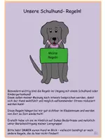 Vorschau - Poster - Schulhund - Regeln - Deckblatt