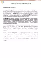 Vista previa - Unidades / Secuencias / Situaciones de Aprendizaje - Comunicación y variantes lingüísticas - página 1