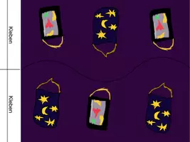 Vorschau - Mal- und Bastelvorlagen - Windlichter St. Martin (von 8-jähriger Tochter erstellt) - Seite 1