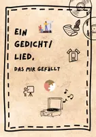 Vorschau - Arbeitsblätter - Ein Gedicht oder Lied, das mir gefällt! - Deckblatt