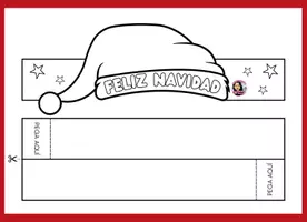 Vista previa - Manualidades / Dibujos para colorear - SOMBREROS NAVIDEÑOS - ARTÍSTICA - página 3