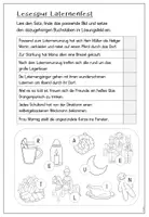 Vorschau - Arbeitsblätter - Leseblätter - Laternenfest / Sankt Martin - Seite 2