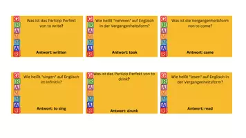 Vorschau - Spiele - Unregelmäßige Verben Spiel - Seite 2