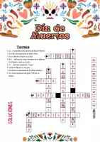 Vorschau - Quiz - 💀 Día de los Muertos - Kreuzworträtsel 💀 - Seite 2