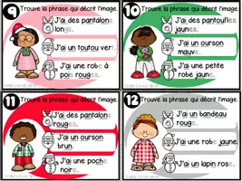 Aperçu - Cartes / Images - Lecture Journée pyjama de Noël 1re - Page 3