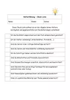Vorschau - Anderer Materialtyp - Hefterführung - Checkliste Regeln Bewertung fachübergreifend - Deckblatt