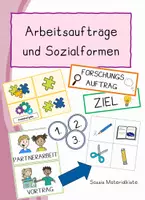 Vorschau - Bildkarten - Arbeitsaufträge und Sozialformen - Deckblatt