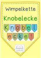 Vorschau - Poster - Wimpelkette Knobelecke - Deckblatt