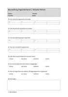 Vorschau - Anderer Materialtyp - Beurteilung Argumentieren Deutsch - Seite 2
