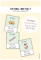 Vorschau - Spiele - Materialpaket - Ich habe...-Wer hat..? - 1. Klasse - Seite 1
