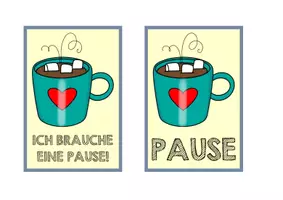 Vorschau - Poster - Ich brauche eine Pause! Aufsteller - Seite 3