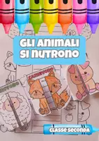 anteprima - Materiale di supporto/inclusione - Scopri “Gli animali si nutrono”! - Pagina di copertina