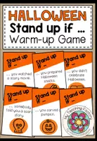 Vista previa - Juegos / Gamificación - Halloween - Stand up if ... (Warm-up game) - Portada