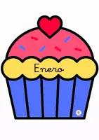 Vista previa - Tarjetas / Manipulativos - DECORACION CUMPLEAÑOS (CUPCAKE) TAMAÑO A3 - página 3