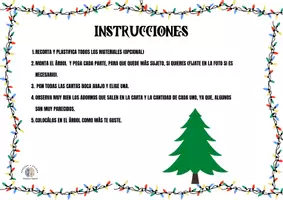 Vista previa - Juegos / Gamificación - JUEGO DIDÁCTICO: DECORAMOS EL ÁRBOL DE NAVIDAD - página 1