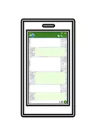 Vorschau - Anderer Materialtyp - Vorlage Handy Chat Smartphone - Seite 2