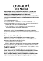 anteprima - Esercizi - Le Qualità dei Nonni- arricchimento lessicale - Pagina 1