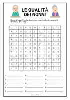 anteprima - Esercizi - Le Qualità dei Nonni- arricchimento lessicale - Pagina 2