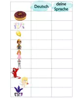 Vorschau - Arbeitsblätter - DaZ Wortliste Thema Fasching - Seite 3