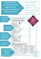 Vorschau - Arbeitsblätter - Role play "The Circle": Consequences of Mae's transparency - Seite 1
