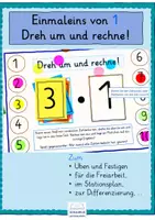Vorschau - Unterrichtsreihen - Materialpaket Einmaleins-Spiele Malreihen 1-10 - Seite 2