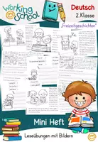 Vorschau - Arbeitsblätter - Lesen | Leseverstehen Klasse 2 - Deckblatt