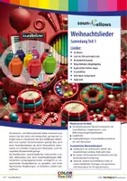 Vorschau - Stundenentwürfe - 8 Weihnachtslieder (Sammlung 1) - Begleitung mit Soundbellows - Deckblatt