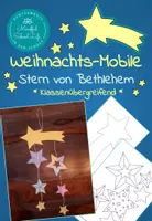Vorschau - Arbeitsblätter - Weihnachts-Mobile: Stern von Bethlehem - Deckblatt