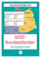 Vorschau - Spiele - Bundesländer - Quiz zum Einstieg oder zum Abschluss - Deckblatt