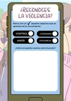 Vista previa - Hojas de trabajo - Fichas Día Contra la Violencia de Género 25N (Parte II) - página 1