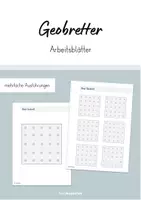 Vorschau - Arbeitsblätter - Differenzierte Geoblätter - Vorlage - Deckblatt