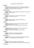 Vorschau - Merkblätter - Übersicht rhetorische Figuren - Seite 1