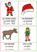 Aperçu - Cartes / Images - Le vocabulaire de Noël - Page 3