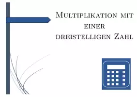 Vorschau - Arbeitsblätter - Multiplikation mit einer dreistelligen Zahl | Mathematik | 26 Spalten - Seite 2