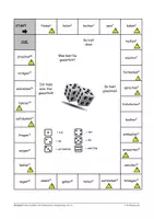 Vorschau - Spiele - Spiel unregelmässige Verben (Vokalwechsel, trennbar, -e) - Seite 1