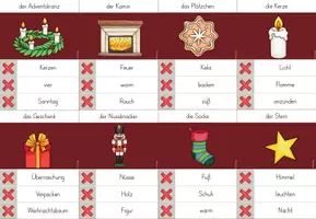 Vorschau - Spiele - Deutsch/ DaZ: Sag's nicht- Spielkarten "Weihnachten" (Kl.2-4) - Seite 2