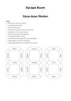 Vorschau - Stundenentwürfe - Escape Room "Säure-Base-Titration" - Deckblatt