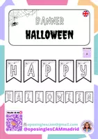 Vista previa - Hojas de trabajo - PACK HALLOWEEN 🎃 - página 1