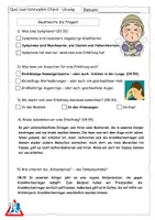 Vorschau - Arbeitsblätter - Quiz zum Husten und Schnupfen Check (mit Lösung) - Seite 2