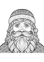 Vorschau - Arbeitsblätter - Mandalas Thema Weihnachten - Grundschule - Bastelvorlagen - Seite 1
