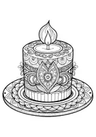 Vorschau - Arbeitsblätter - Mandalas Thema Weihnachten - Grundschule - Bastelvorlagen - Seite 2