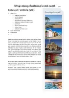 Vorschau - Unterrichtsreihen - Australien: Trip mit dem Bus (Länderkunde + Argumentation) - Deckblatt