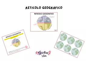 anteprima - Flashcard - RETICOLO GEOGRAFICO: schemi e mappe - Pagina di copertina